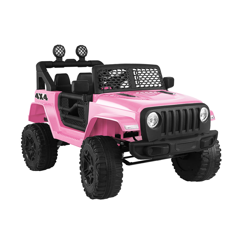 Kids Ride On Car 12V Electric Jeep Remote Vehicle Toy Cars Gift LED light