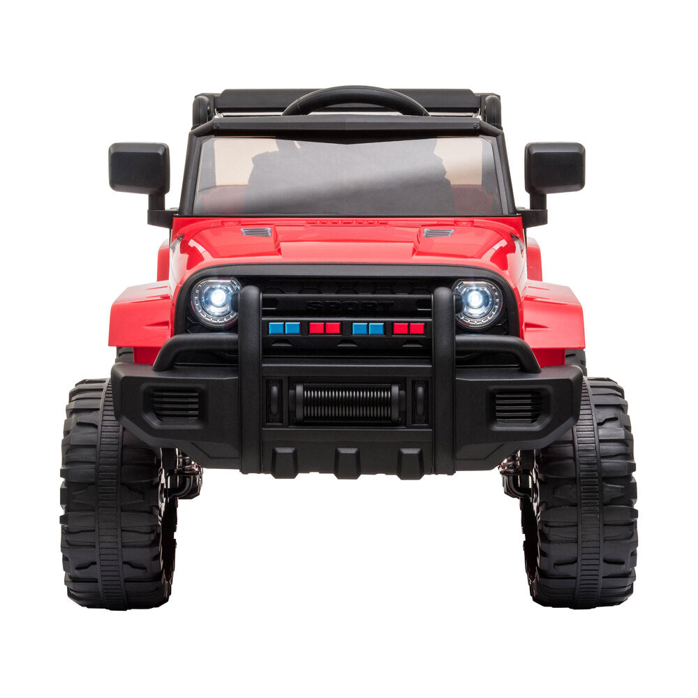 Mazam Ride On Car Electric Jeep Toy Remote Cars Kids Gift MP3 LED lights 12V