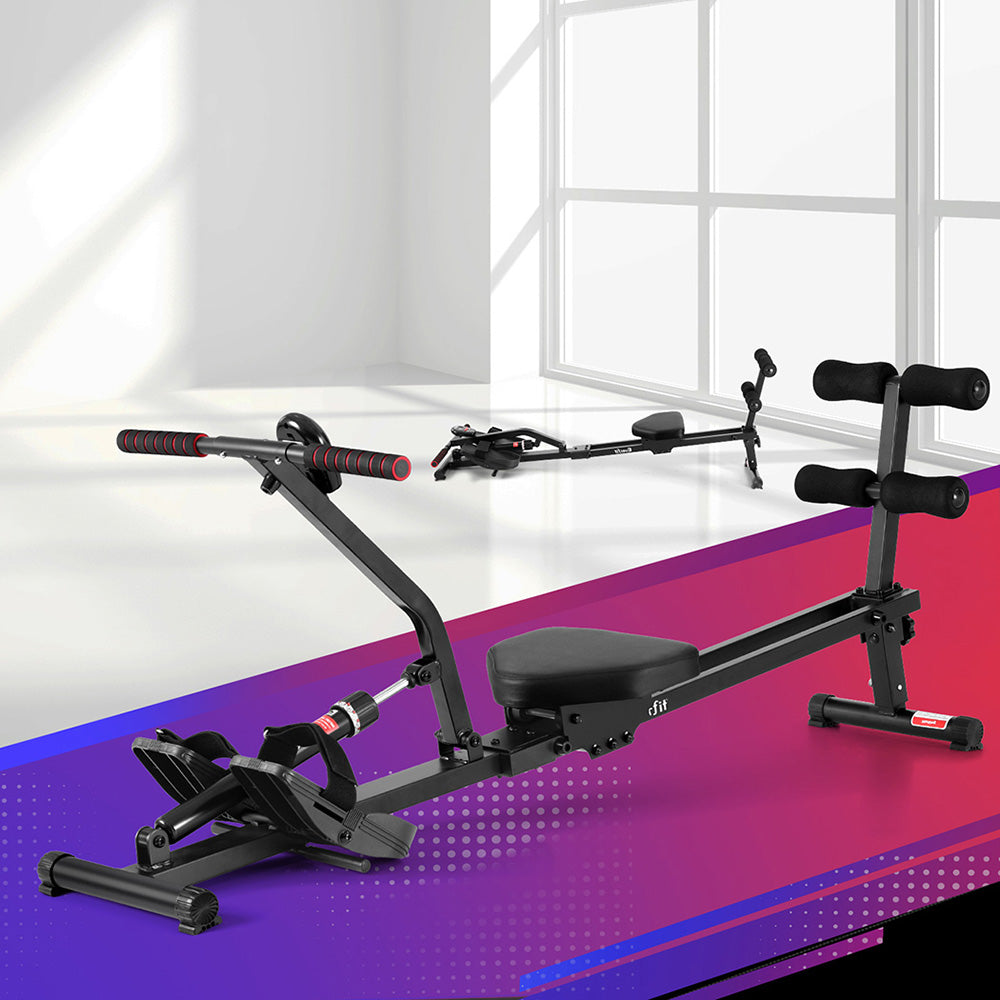 Durable Rowing Machine - 12 Resistance Levels for Home Gym