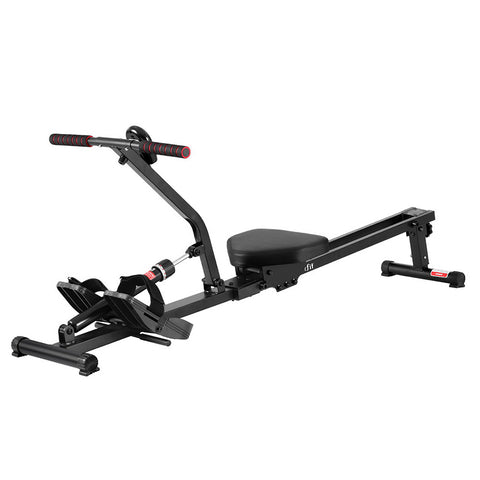 Hydraulic Rowing Machine - 12 Resistance Levels for Home Gym