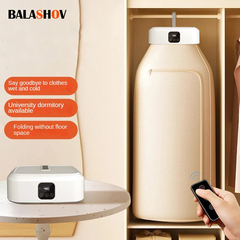 Multifunctional Remote Control Electric Clothes Dryer