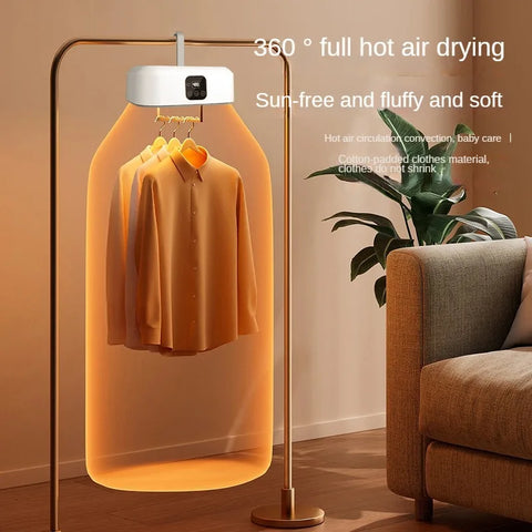 Multifunctional Remote Control Electric Clothes Dryer