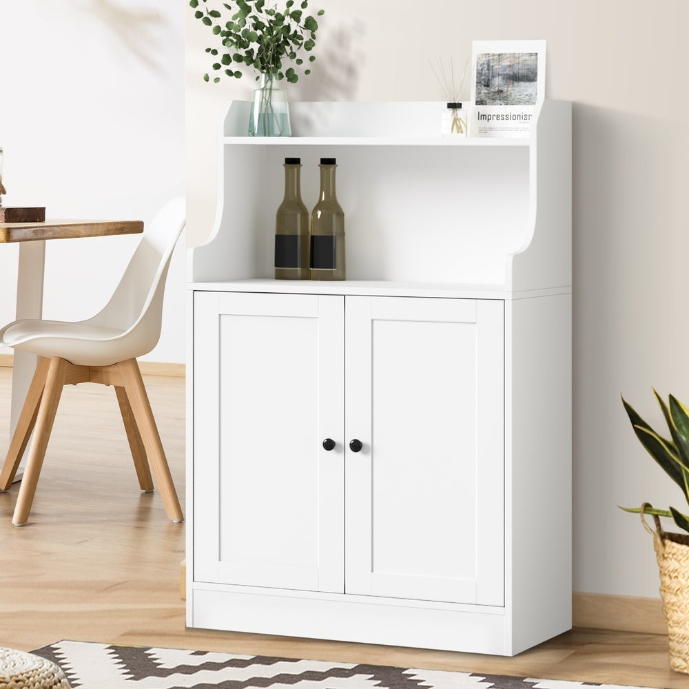 Sideboard Buffet Cupboard 3 Chest of Drawers White