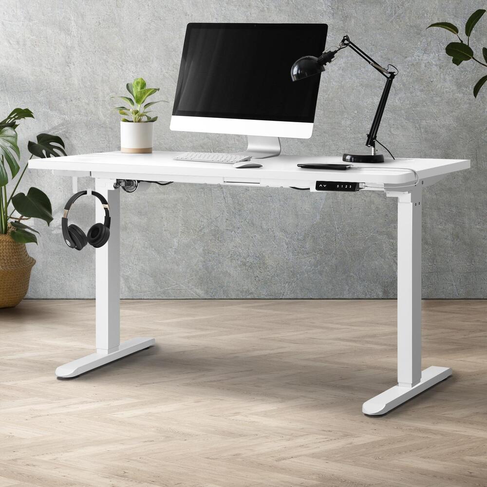 Standing Desk Electric Height Adjustable Motorised Sit Stand Desk Rise