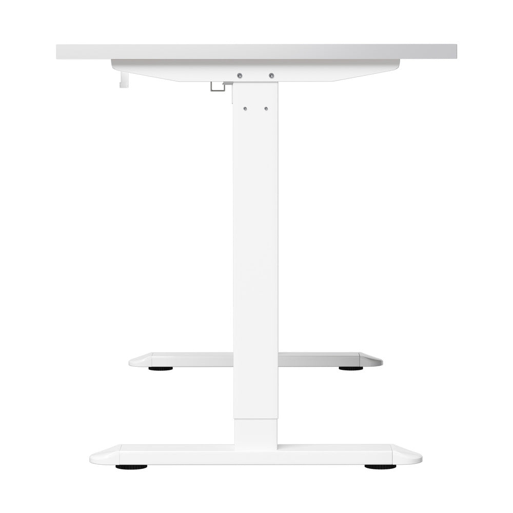 Standing Desk Wireless Charging Single Motor 140CM Black/White