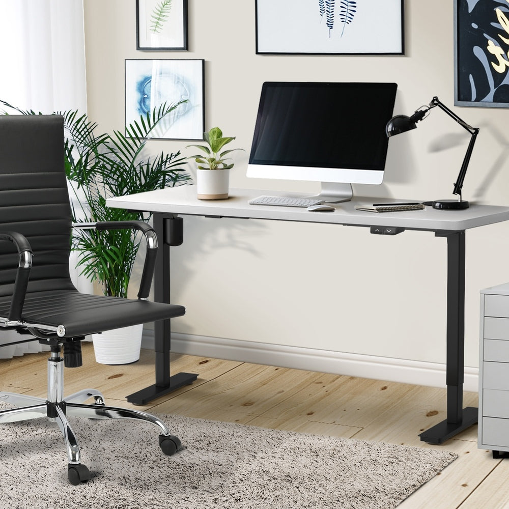 PowerUp Desk Single Motor Sit-Stand Workstation