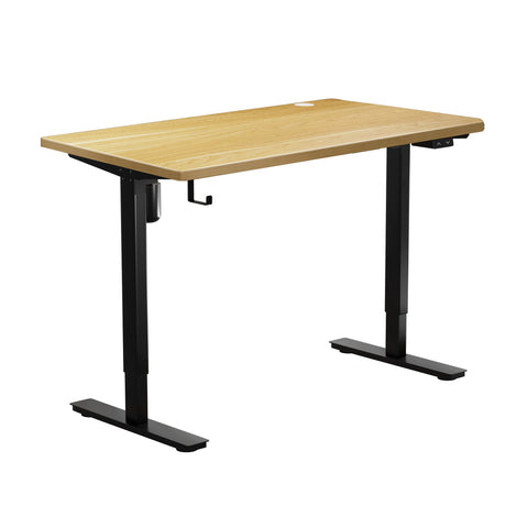 Electric Standing Desk Single Motor Height Adjustable Sit Stand Table