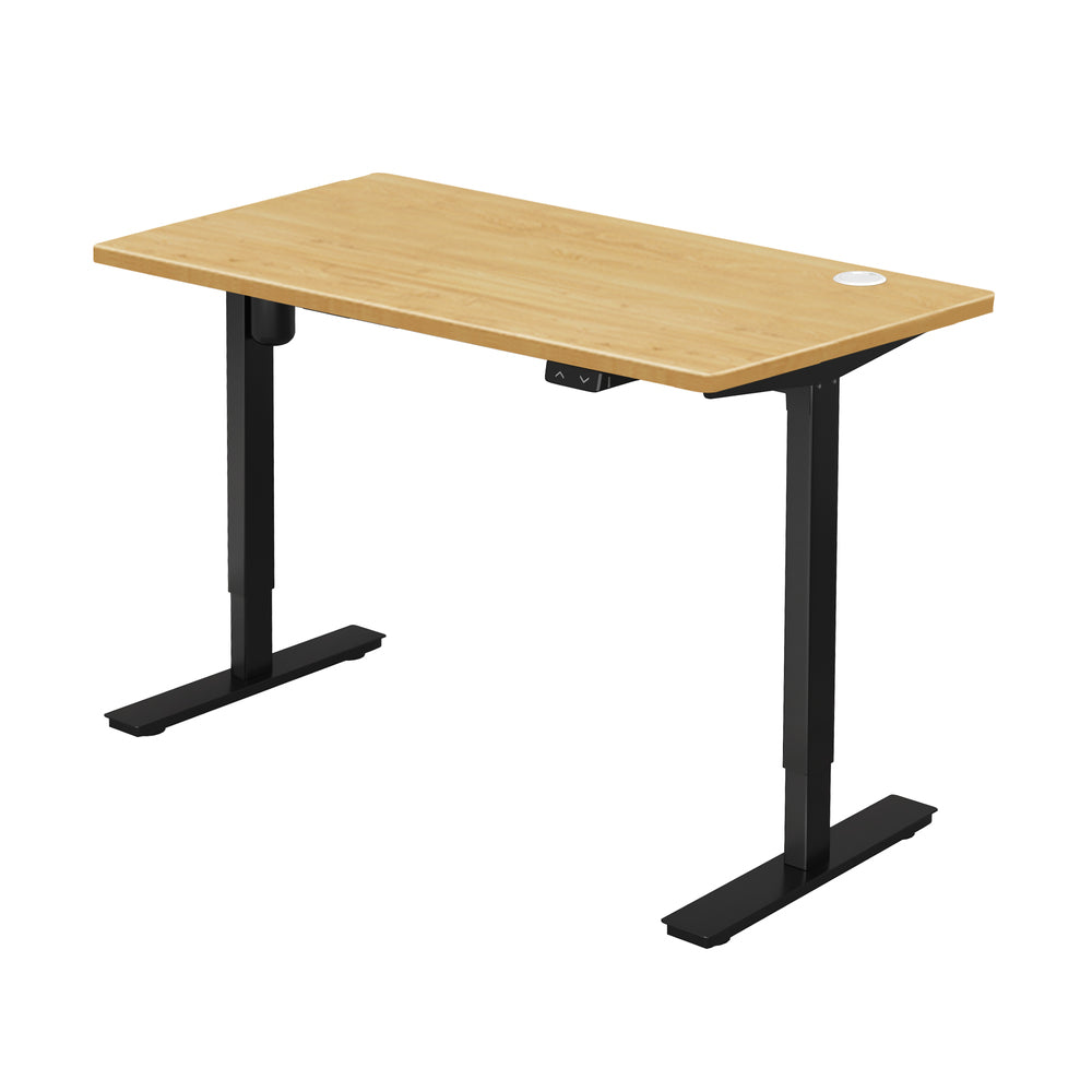 Electric Standing Desk Single Motor Height Adjustable Sit Stand Table