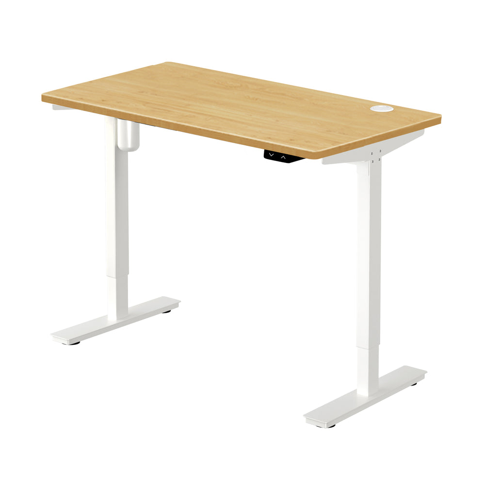 Electric Standing Desk Single Motor Height Adjustable Sit Stand Table