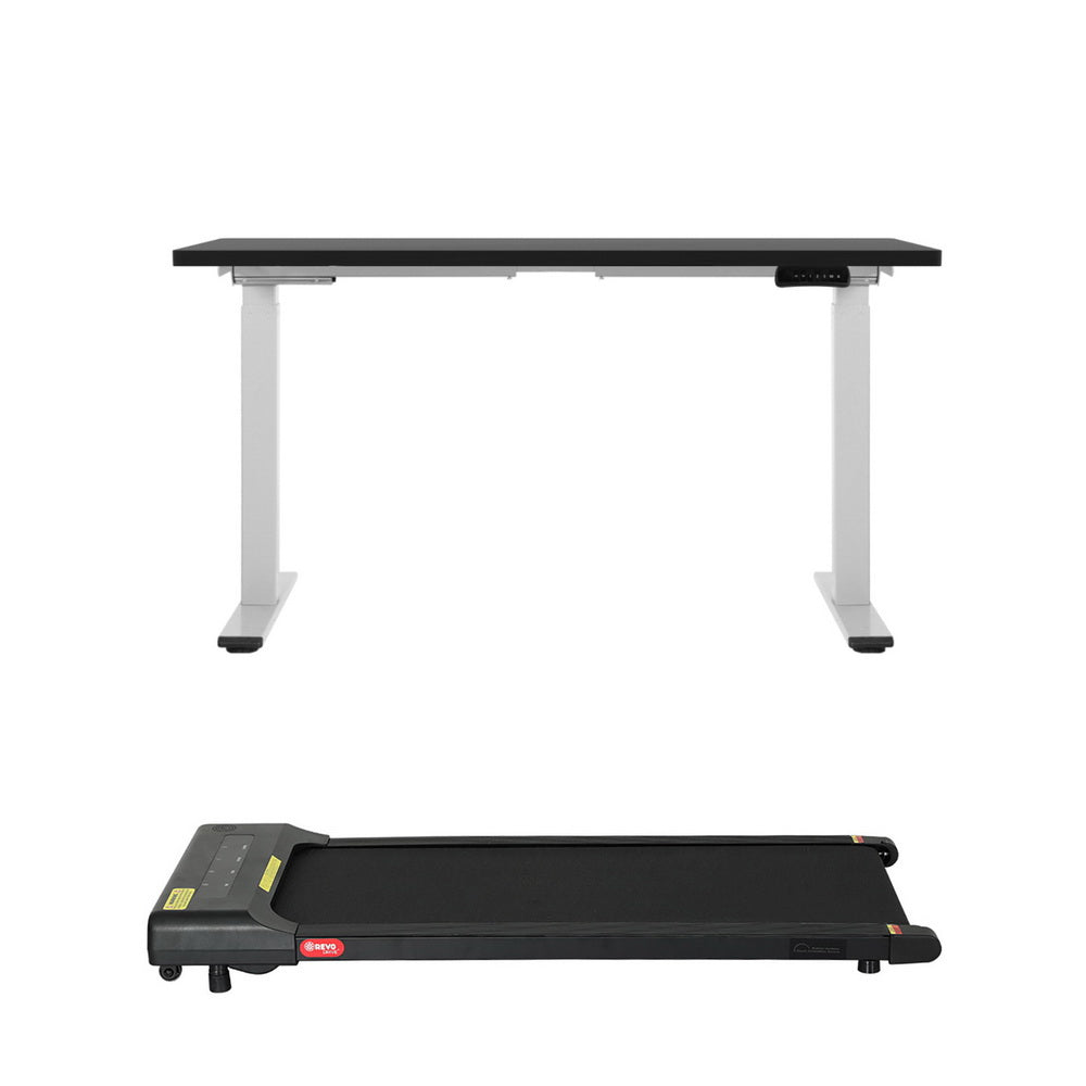 140CM Standing Desk & 400MM Walking Pad Treadmill