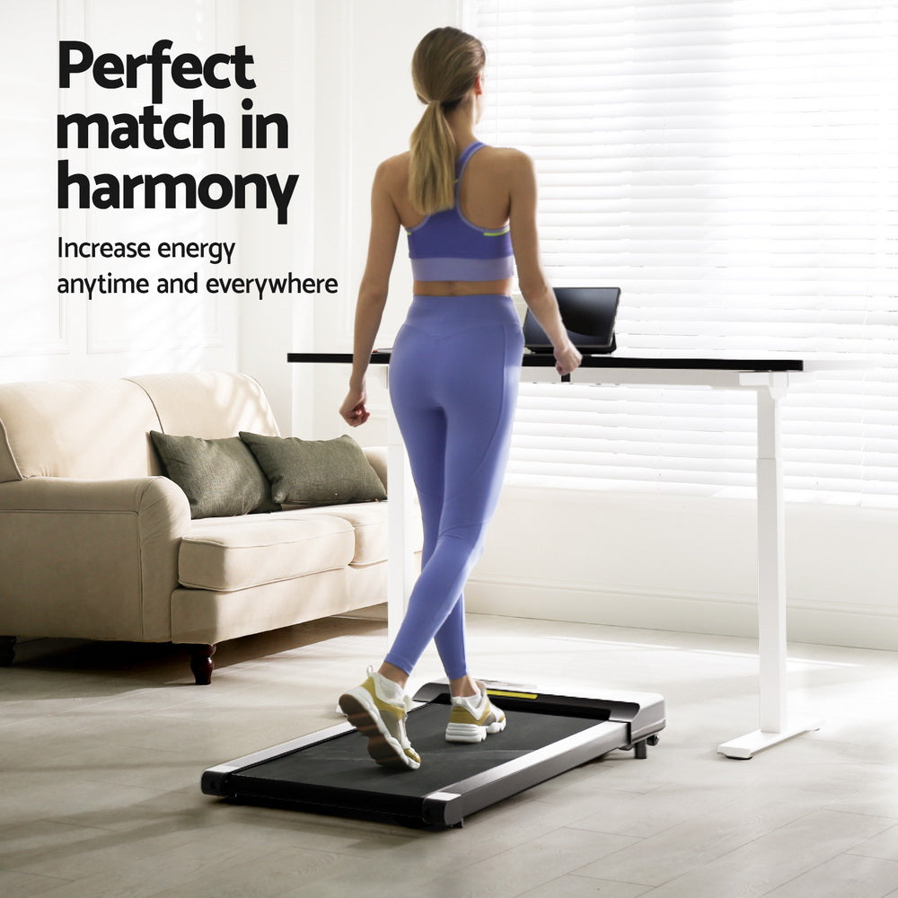 140CM Standing Desk & 400MM Walking Pad Treadmill