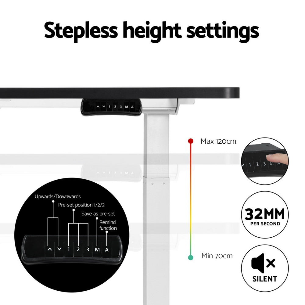 140CM Standing Desk & 400MM Walking Pad Treadmill