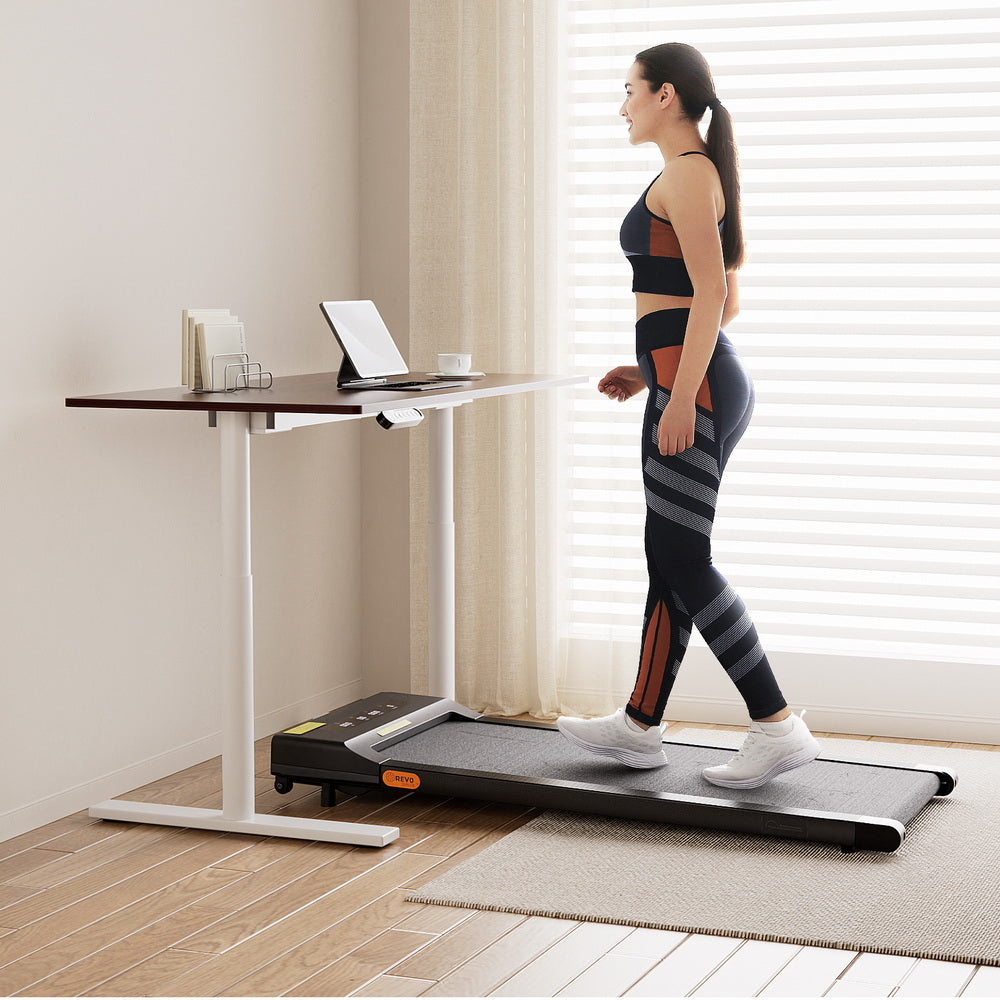 120CM Standing Desk & 400MM Walking Pad Treadmill