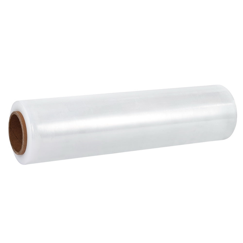 500mm x 400m Clear Stretch Film Pallet Shrink Wrap - 6 Rolls