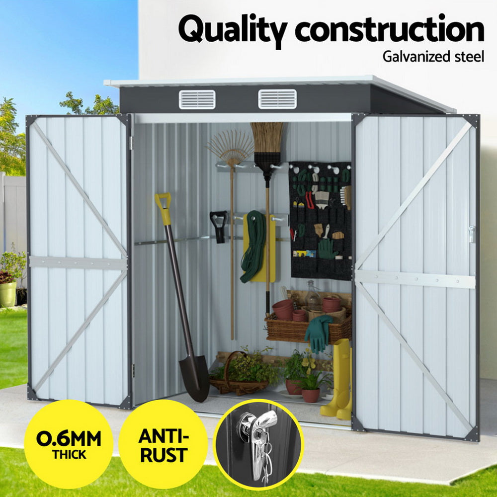 Garden Shed 1.62x1M Outdoor Storage Tool Workshop House Shelter