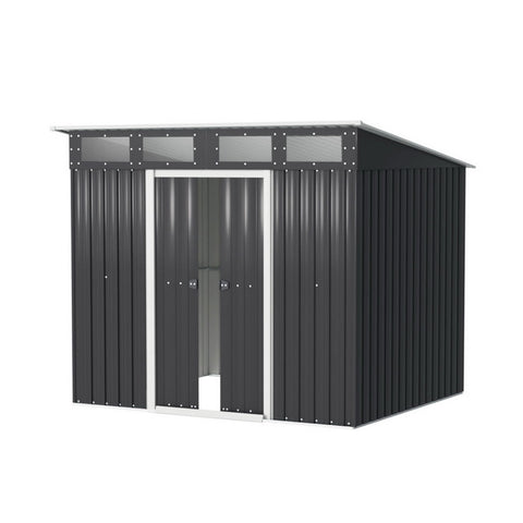 Garden Shed 2.38X1.99M Outdoor Storage Tool Workshop House Shelter