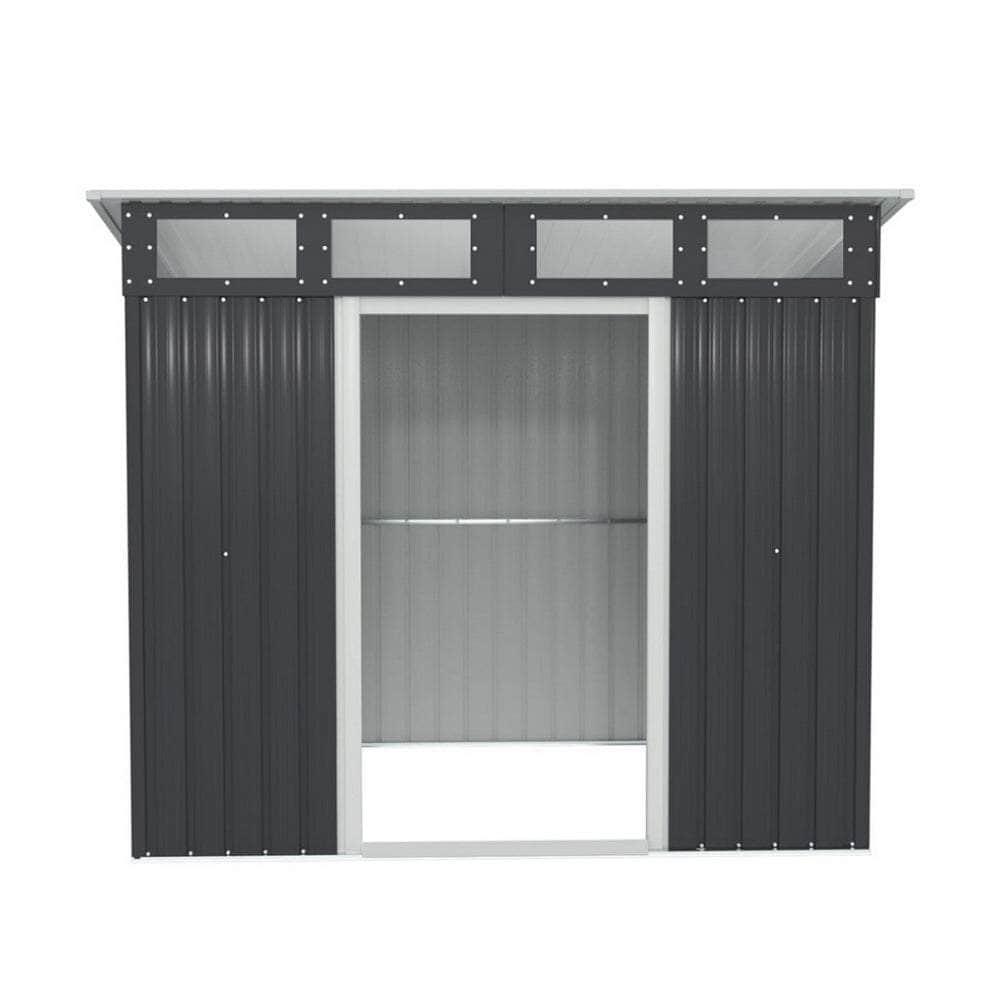 Garden Shed 2.38X1.99M Outdoor Storage Tool Workshop House Shelter