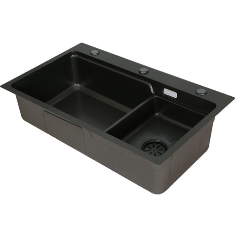 75x45cm Kitchen Sink - Stainless Steel Single Bowl