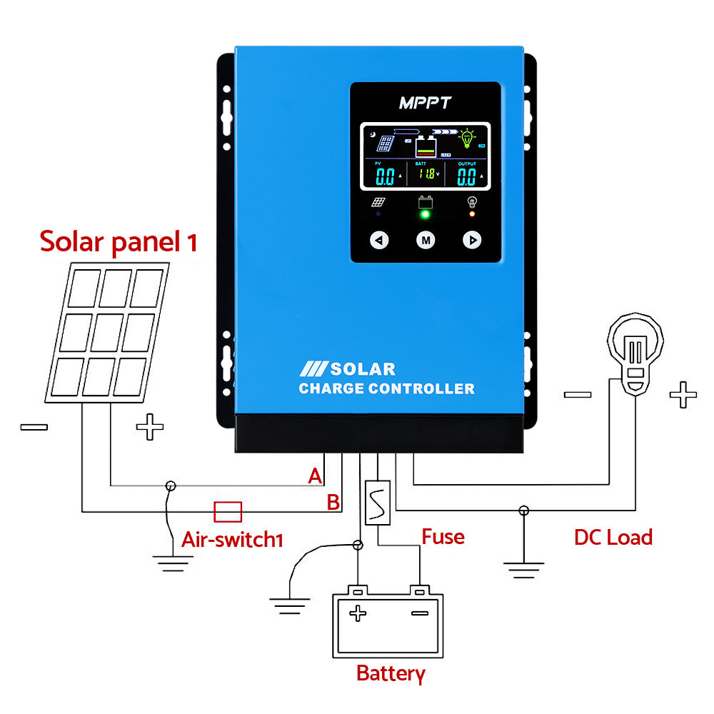 Solar Charge Controller - 60A Multi-Voltage