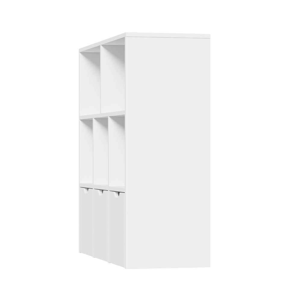 Kids Storage Organiser Cabinet With Removable Box White