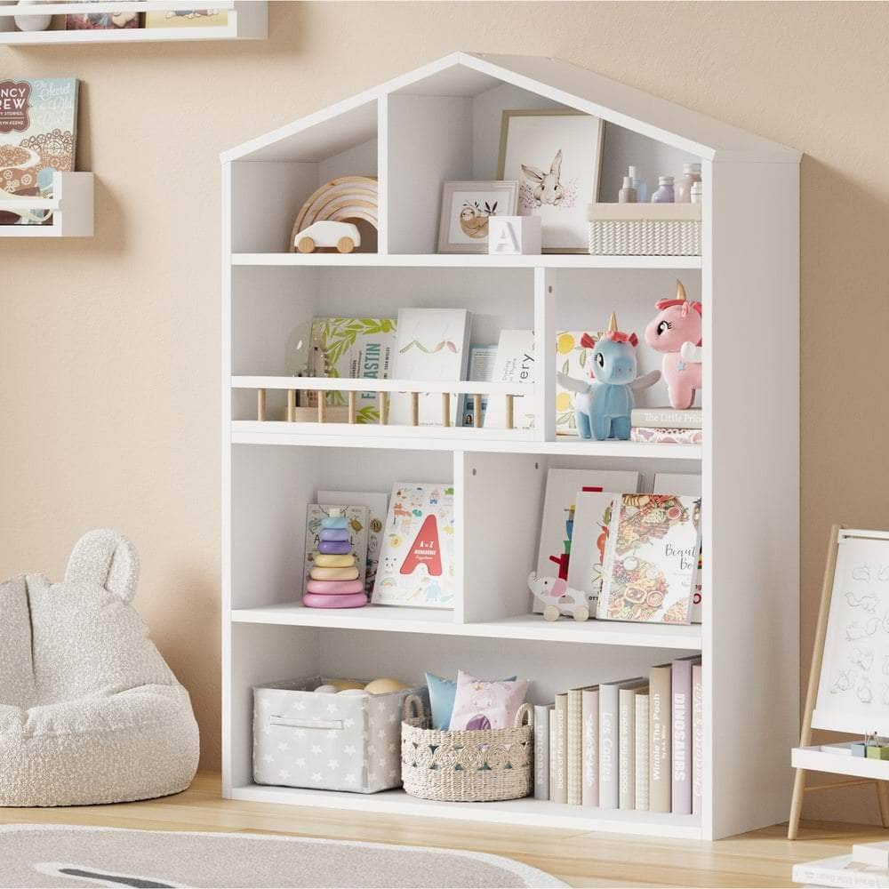 Kids Bookshelf Bookcase Organiser Display Shelf