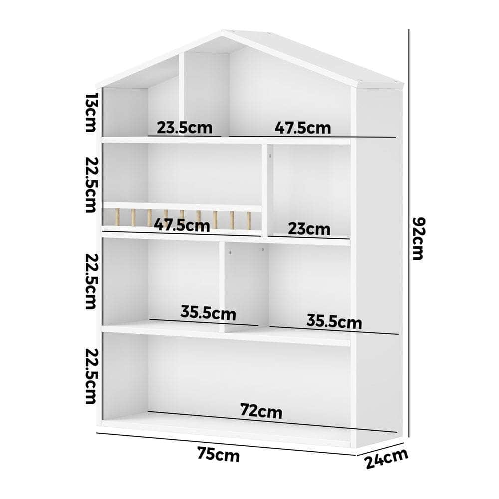 Kids Bookshelf Bookcase Organiser Display Shelf