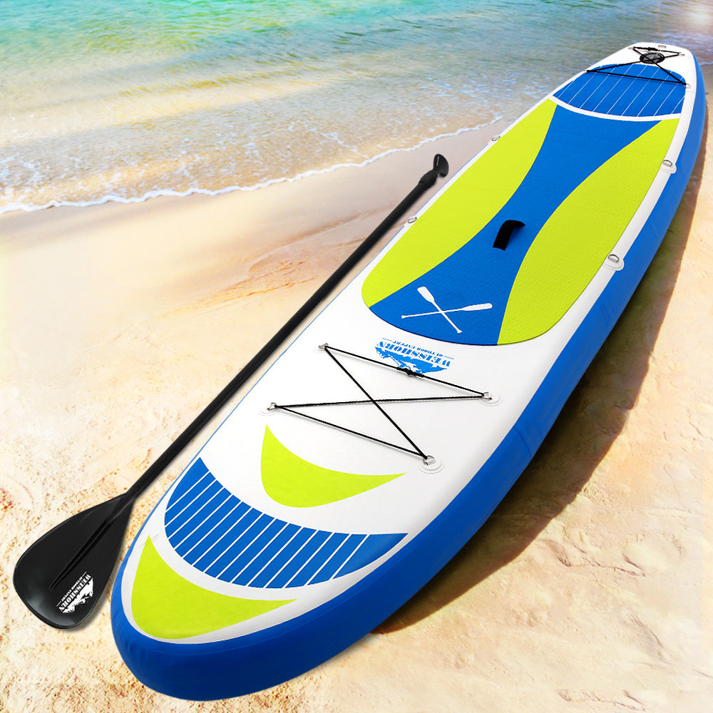 Stand Up Paddle Board 11Ft Inflatable Sup Surfboard Paddleboard Kayak Yellow