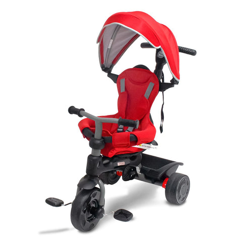 Explorer 3-Stage Kids Trike with Canopy - Red