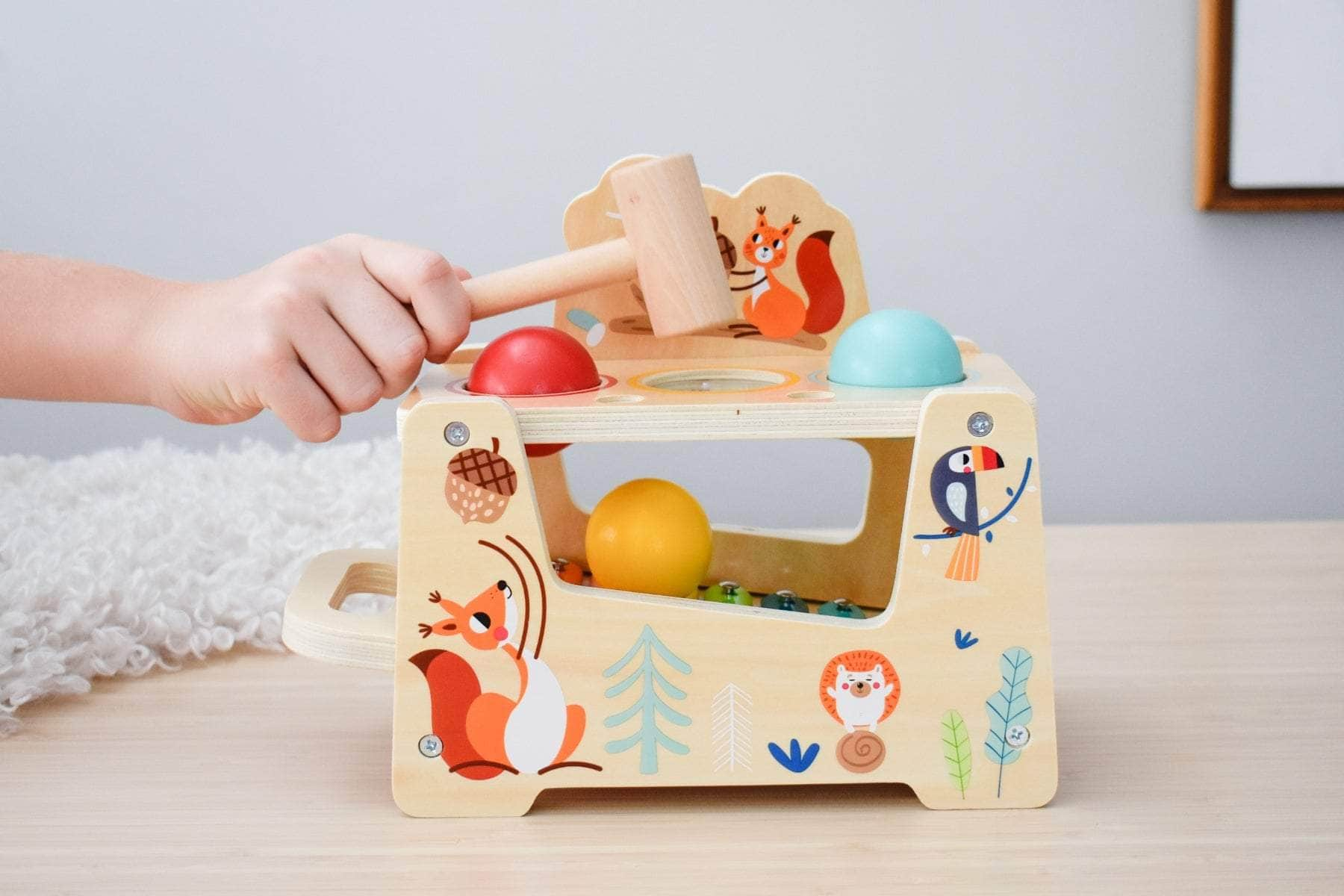 Pound & Tap Ball Bench With Xylophone