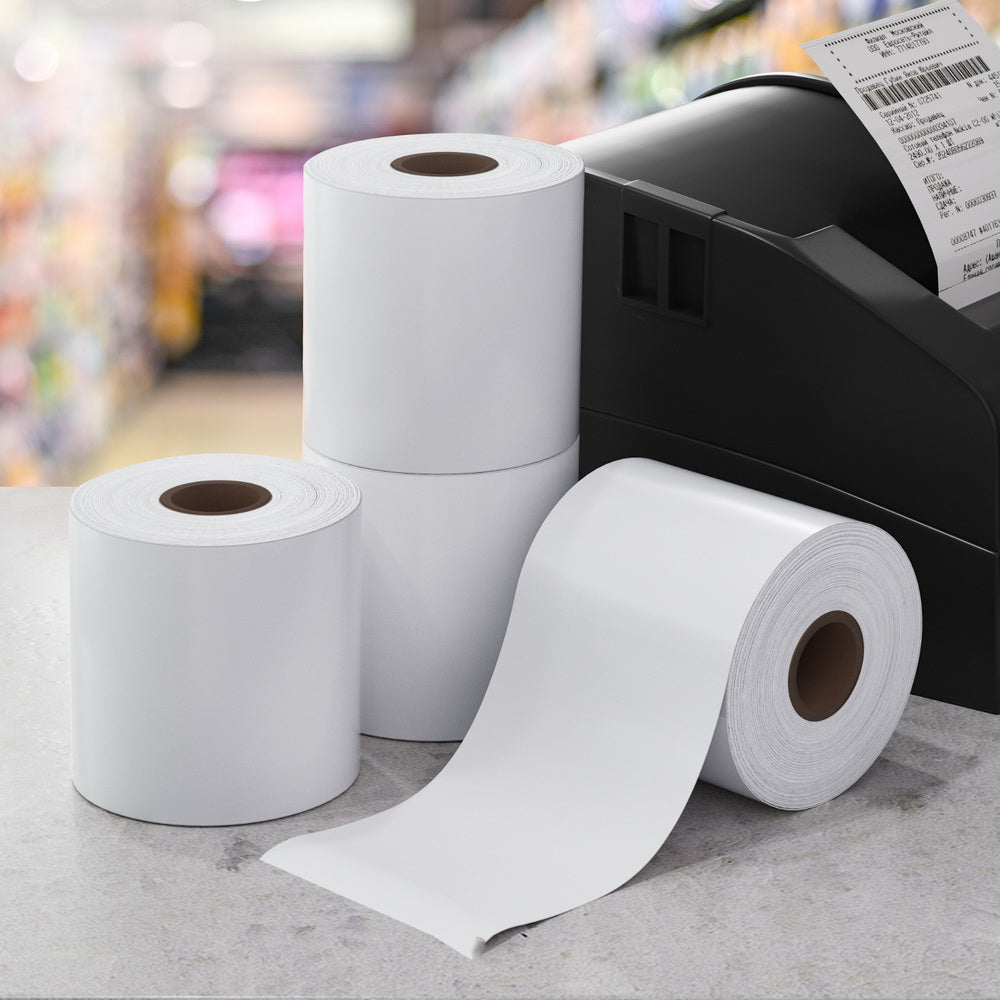 50 Rolls Thermal Label Printer Paper - POS Receipt