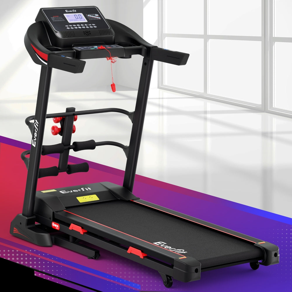 Modern Electric Treadmill with Sit-Up Bar