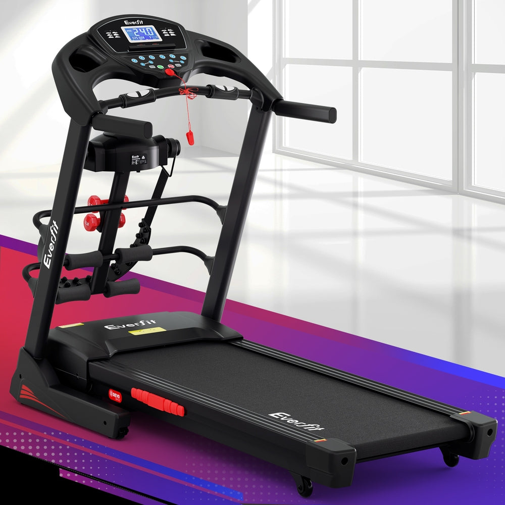 Electric Treadmill w/ Massager 480mm Home Gym