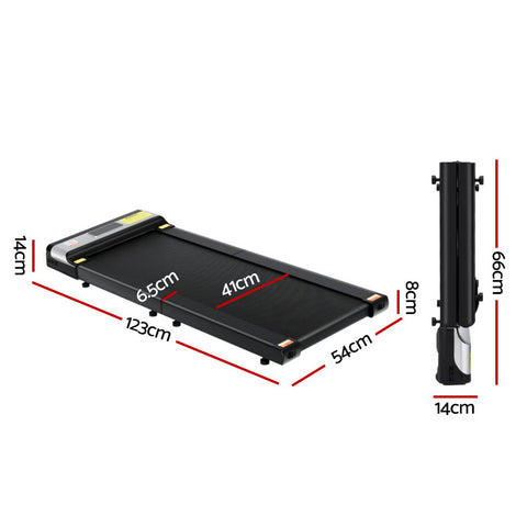 Electric Foldable Treadmill - Compact Fitness Pad