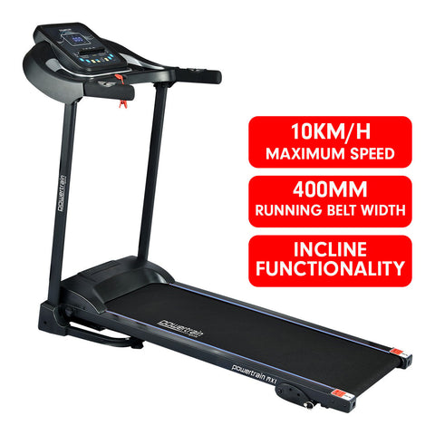 MX1 Foldable Home Treadmill for Cardio Jogging Fitness