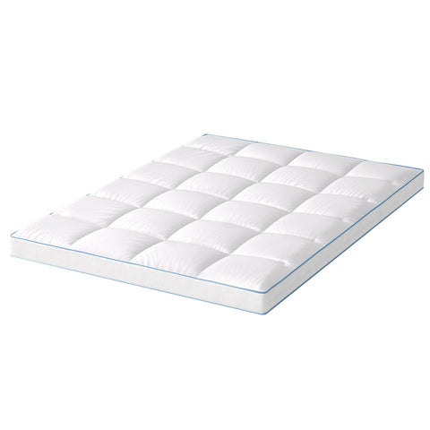 Mattress Topper Pillowtop Bamboo 10cm Double