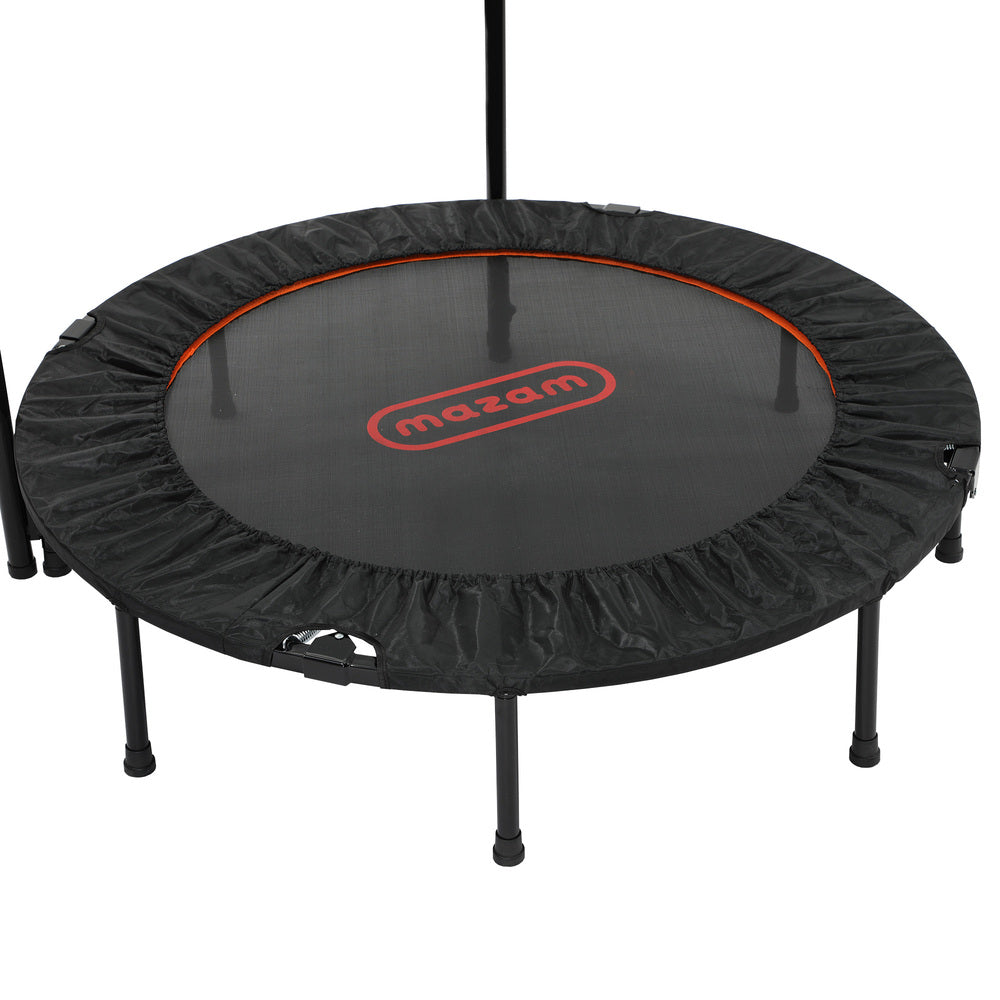 48" Trampoline Round Fitness Rebounder Handrail