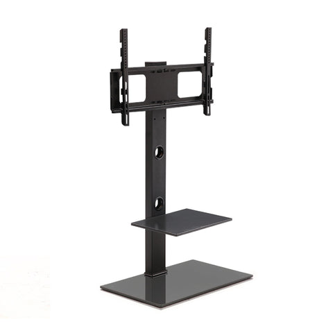 Tv Stand Mount Bracket (32"-70") 2 Tiers Storage Floor Shelf