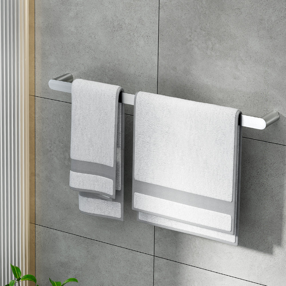 Sleek Stainless Steel Towel Rail - 600MM