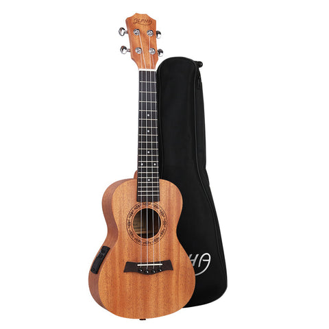 Elegant Mahogany Tenor Ukulele - 26" with Bag