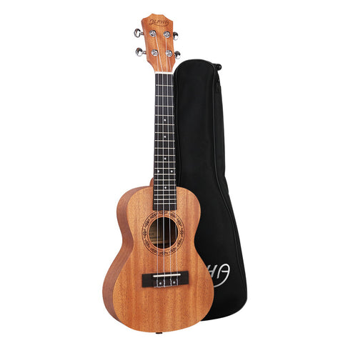 Natural Mahogany Tenor Ukulele - 26"