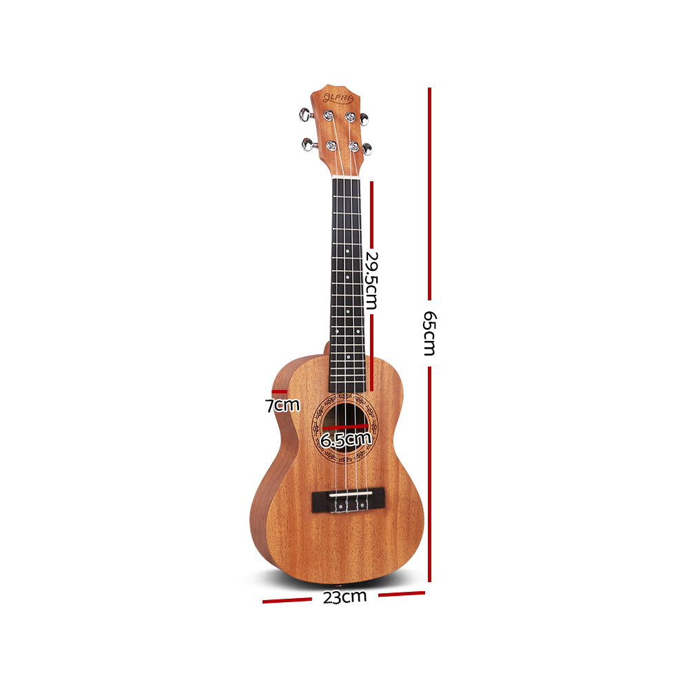 Natural Mahogany Tenor Ukulele - 26"