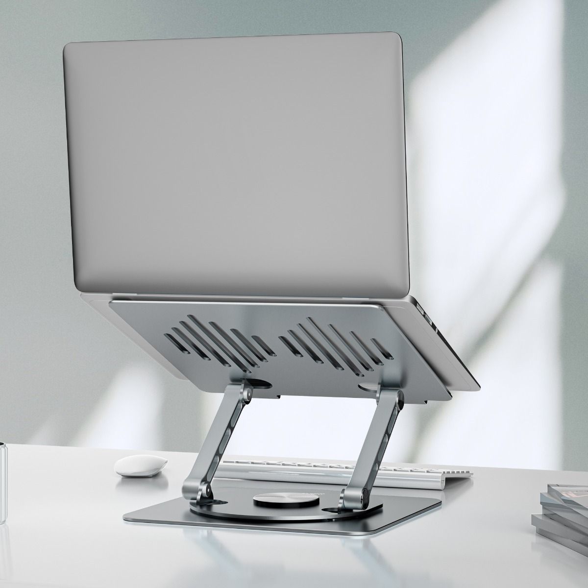 Stage S7 Rotating and Height-Adjustable Laptop Stand - Space Grey