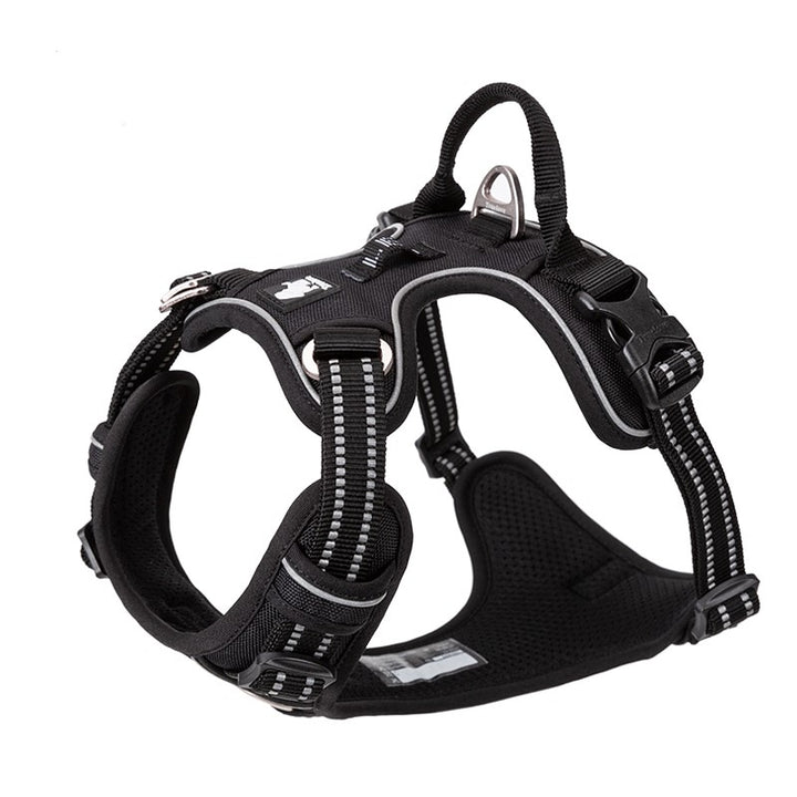 No Pull Harness Black Xs