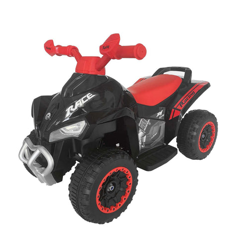 Kids' Quad Ride-On ATV (Black) 4-Wheel Electric 3km/h