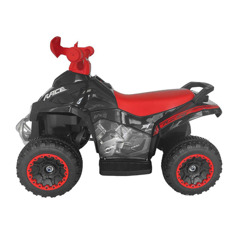 Kids' Quad Ride-On ATV (Black) 4-Wheel Electric 3km/h