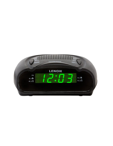 Am/Fm Alarm Clock & Radio W/ Green Led Time Numbering