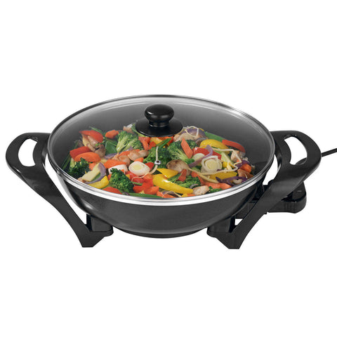 Large Electric Non-Stick Wok - 4.5L