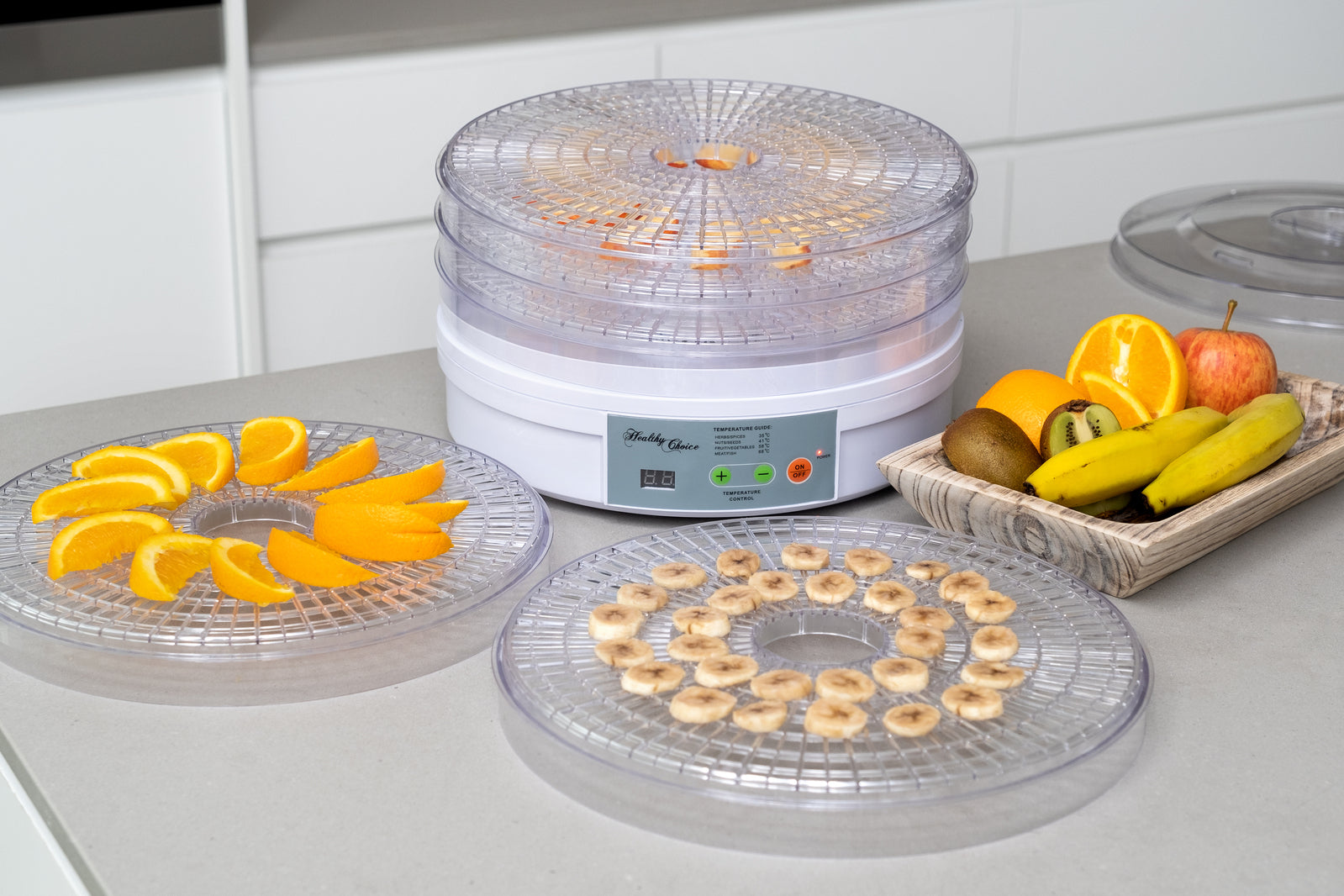 European Design Food Dehydrator/ Preserver W/ 2 Power Levels