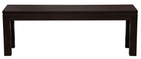 Solid Mahogany Timber Bench (Chocolate)