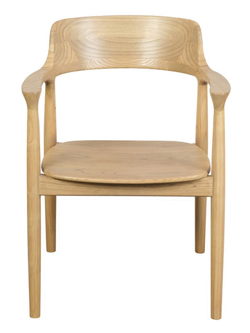 Solid Oak Arm Chair (Natural)